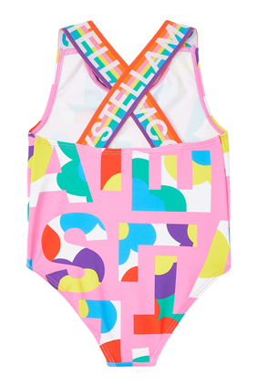 Graphic One-Piece Swimsuit